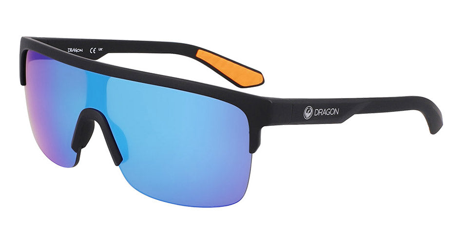 SLOTTED - Matte Black with Lumalens Blue Ionized Lens