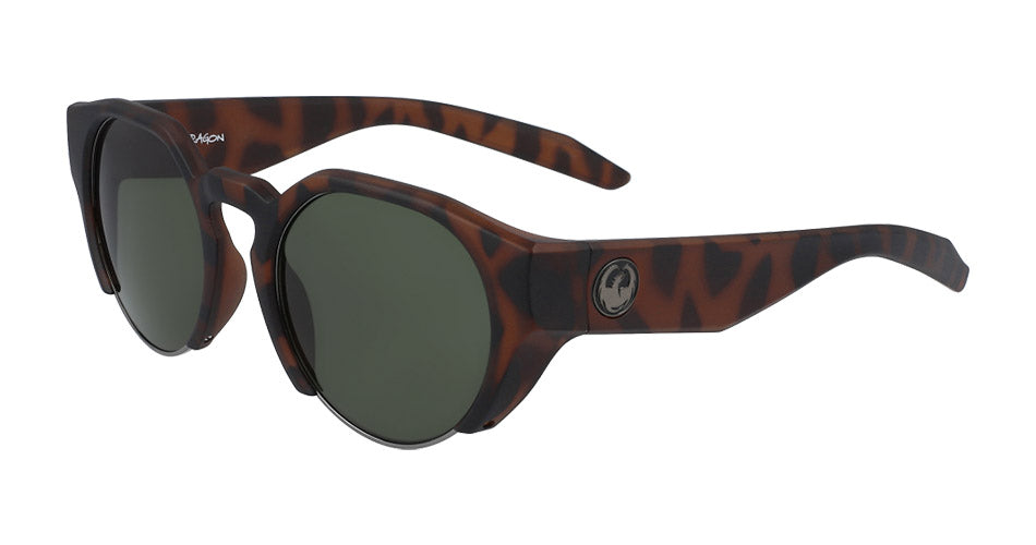 COMPASS - Matte Tortoise with Lumalens G15 Green Lens