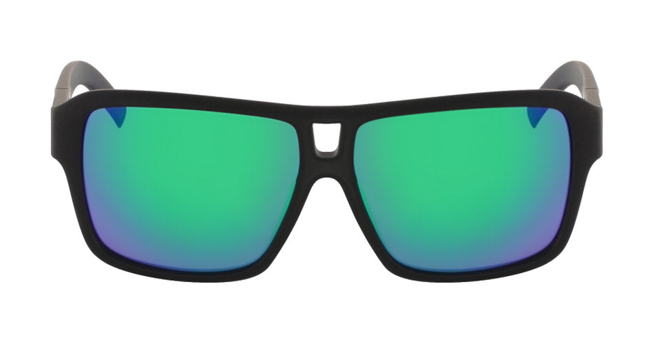 THE JAM - Matte Black H2O with Polarized Lumalens Green Ionized Lens
