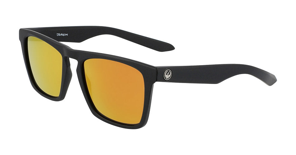 DRAC - Matte Black with Lumalens Orange Ionized Lens