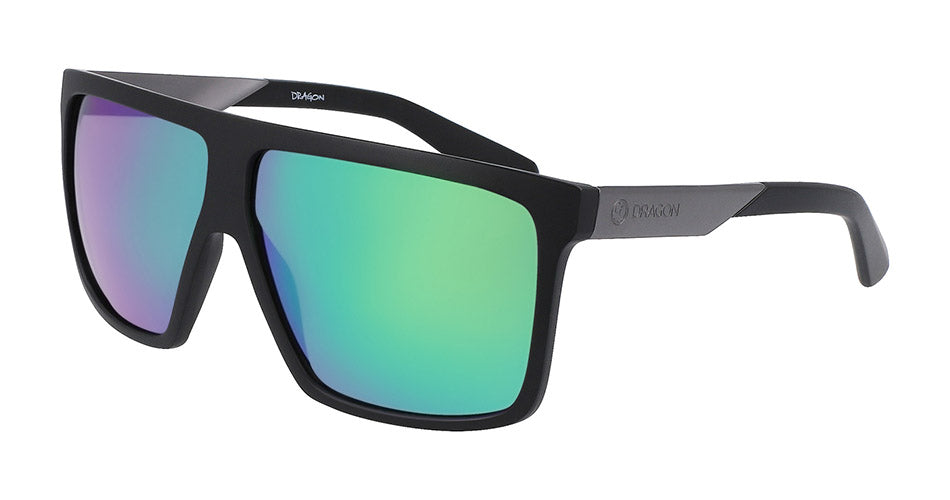 ULTRA - Matte Black with Lumalens Green Ionized Lens