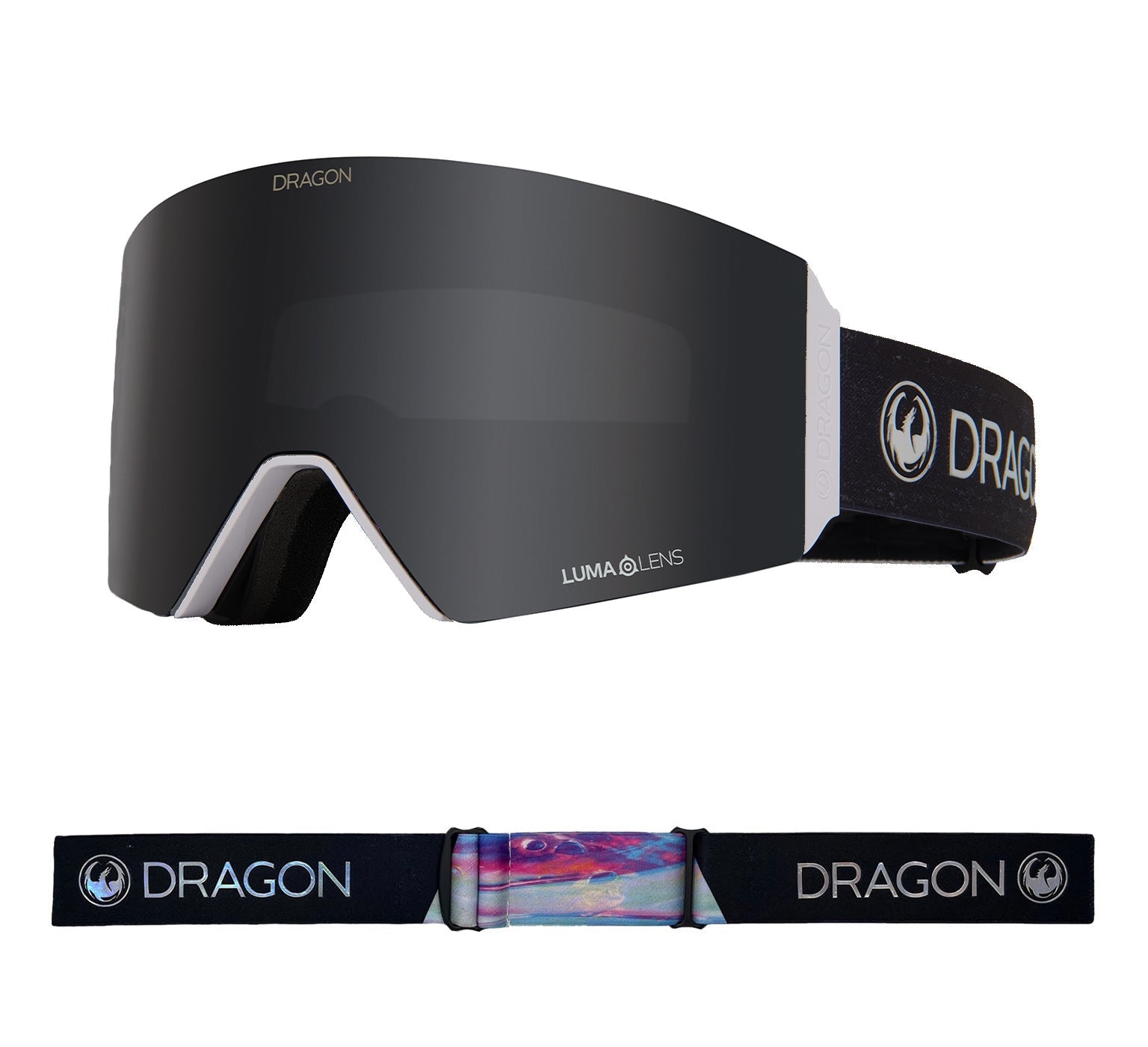 RVX OTG - Pearl with Lumalens Dark Smoke & Lumalens Violet Lens