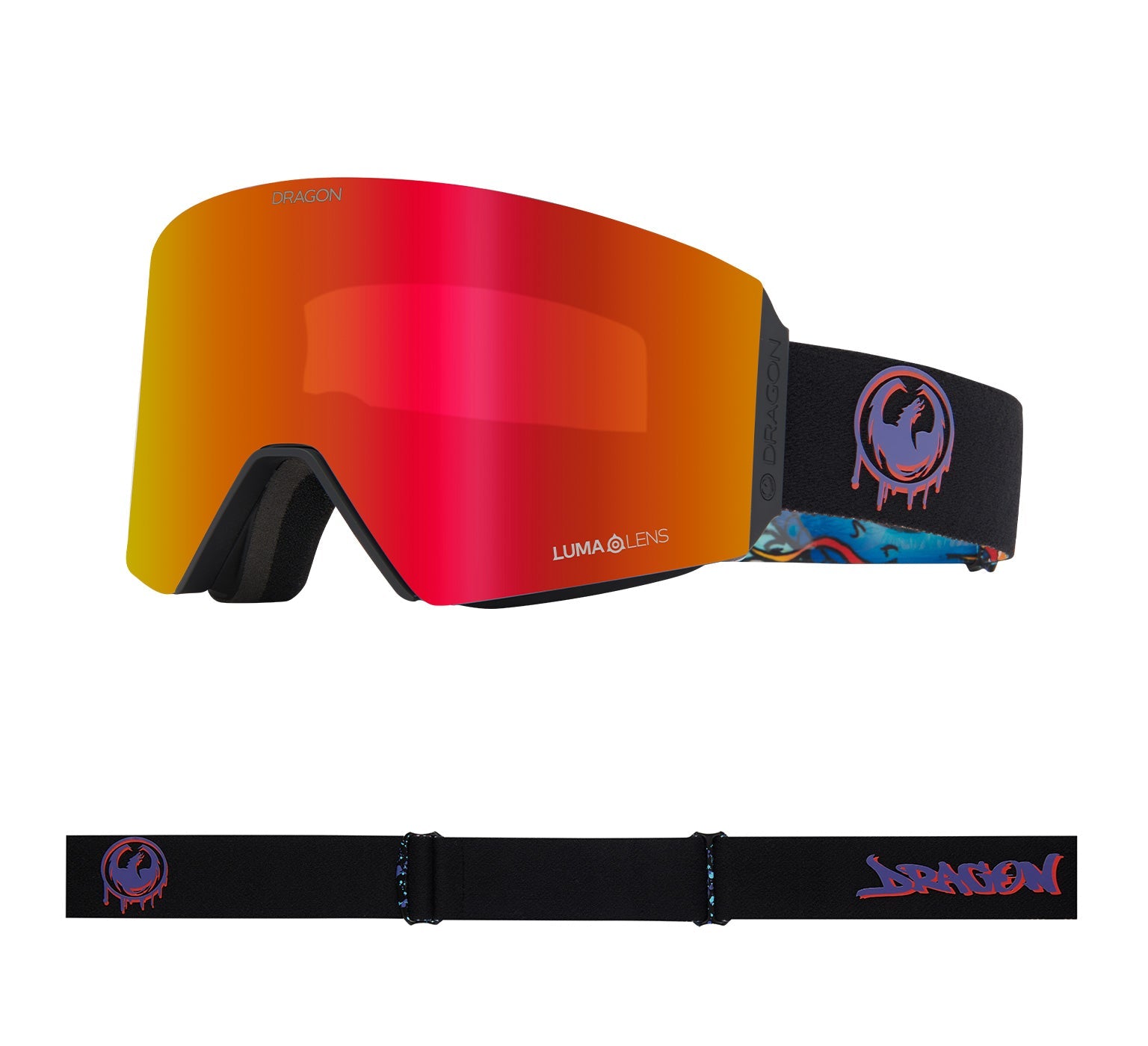 RVX MAG OTG - Rattled with Lumalens Red Ionized & Lumalens Amber Lens