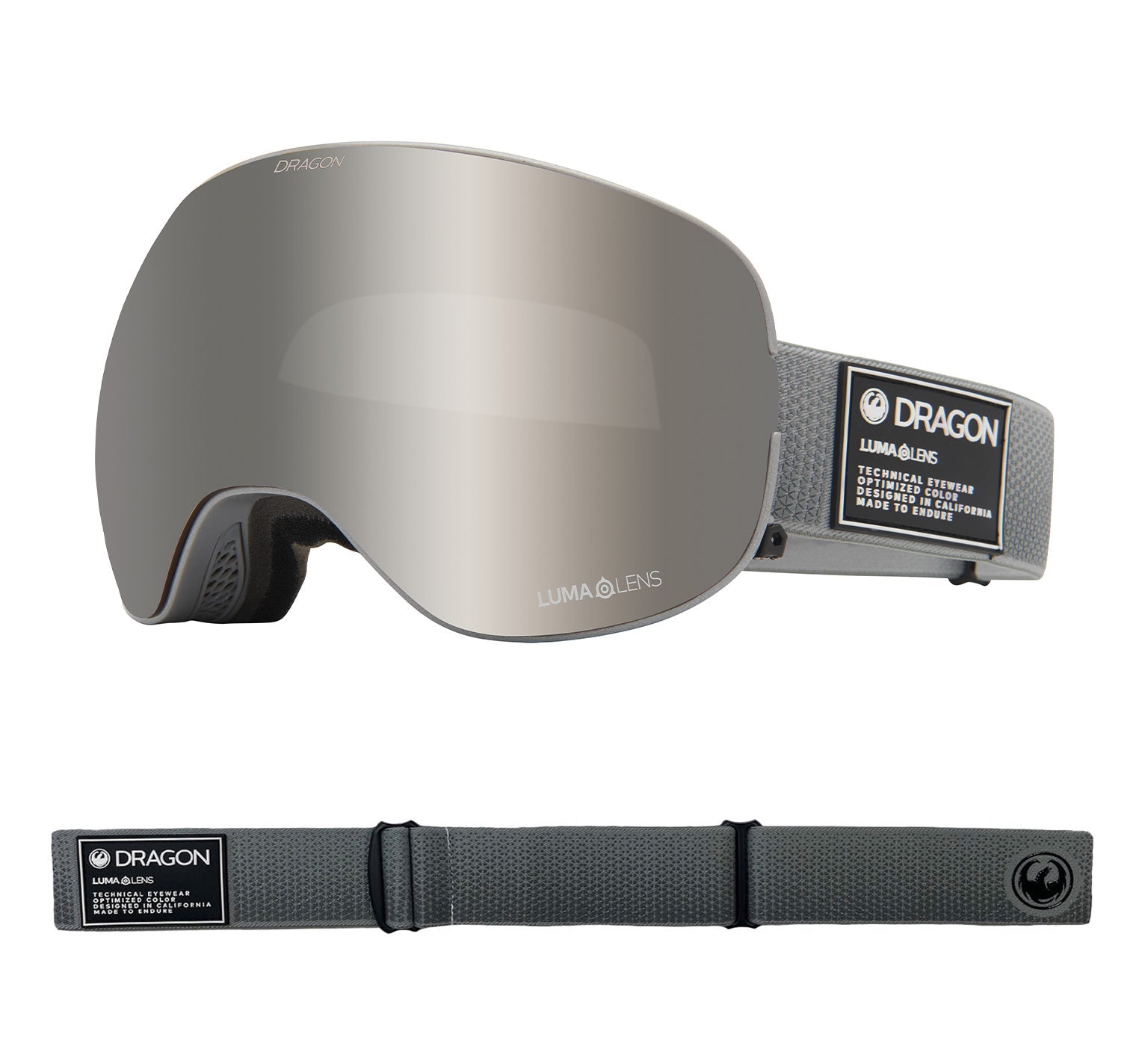 X2 - Titanium with Lumalens Silver Ionized & Lumalens Dark Smoke Lens