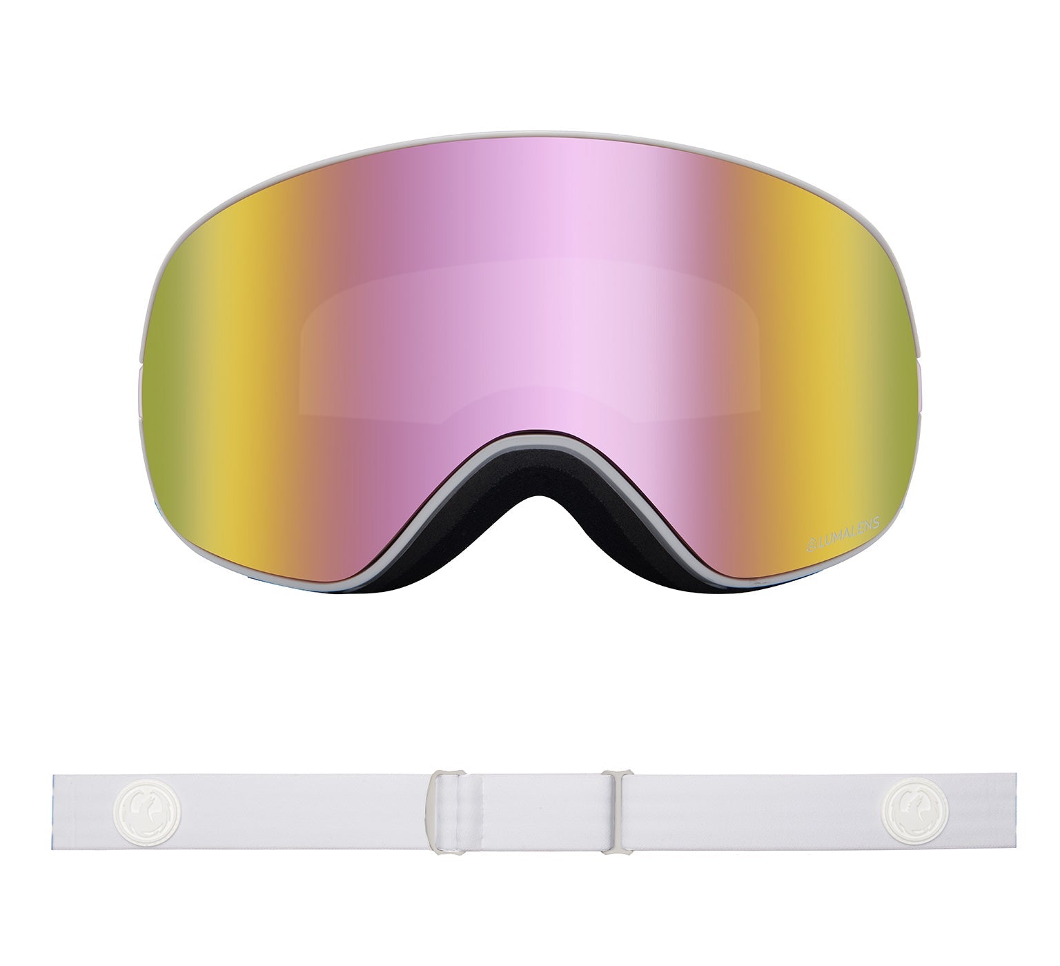 X2S - Whiteout with Lumalens Pink Ionized & Lumalens Dark Smoke Lens