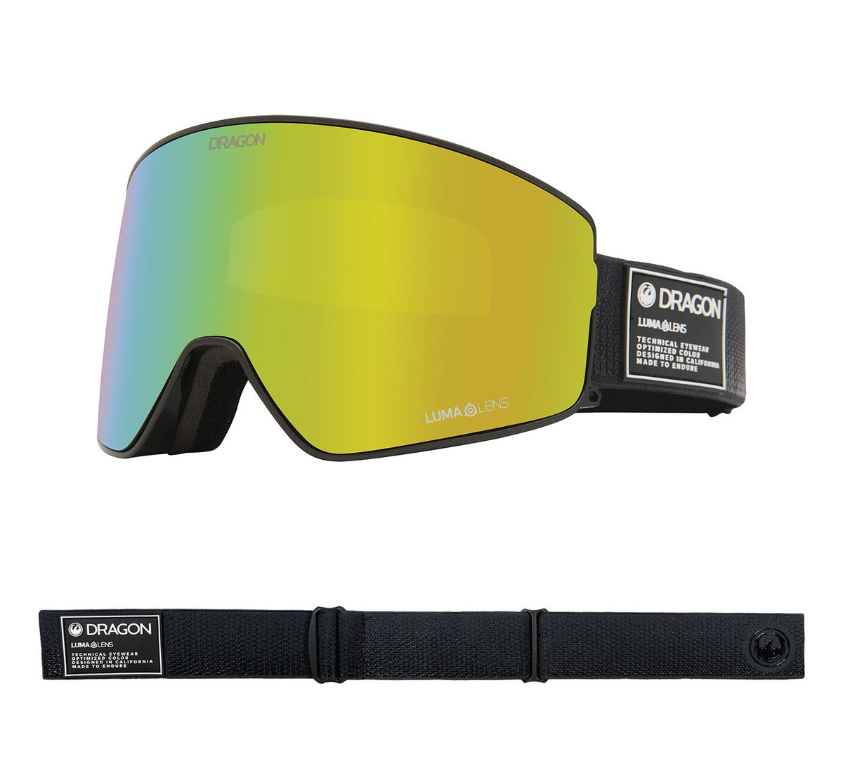 PXV2 - Anthracite with Lumalens Gold Ionized &amp; Lumalens Amber Lens