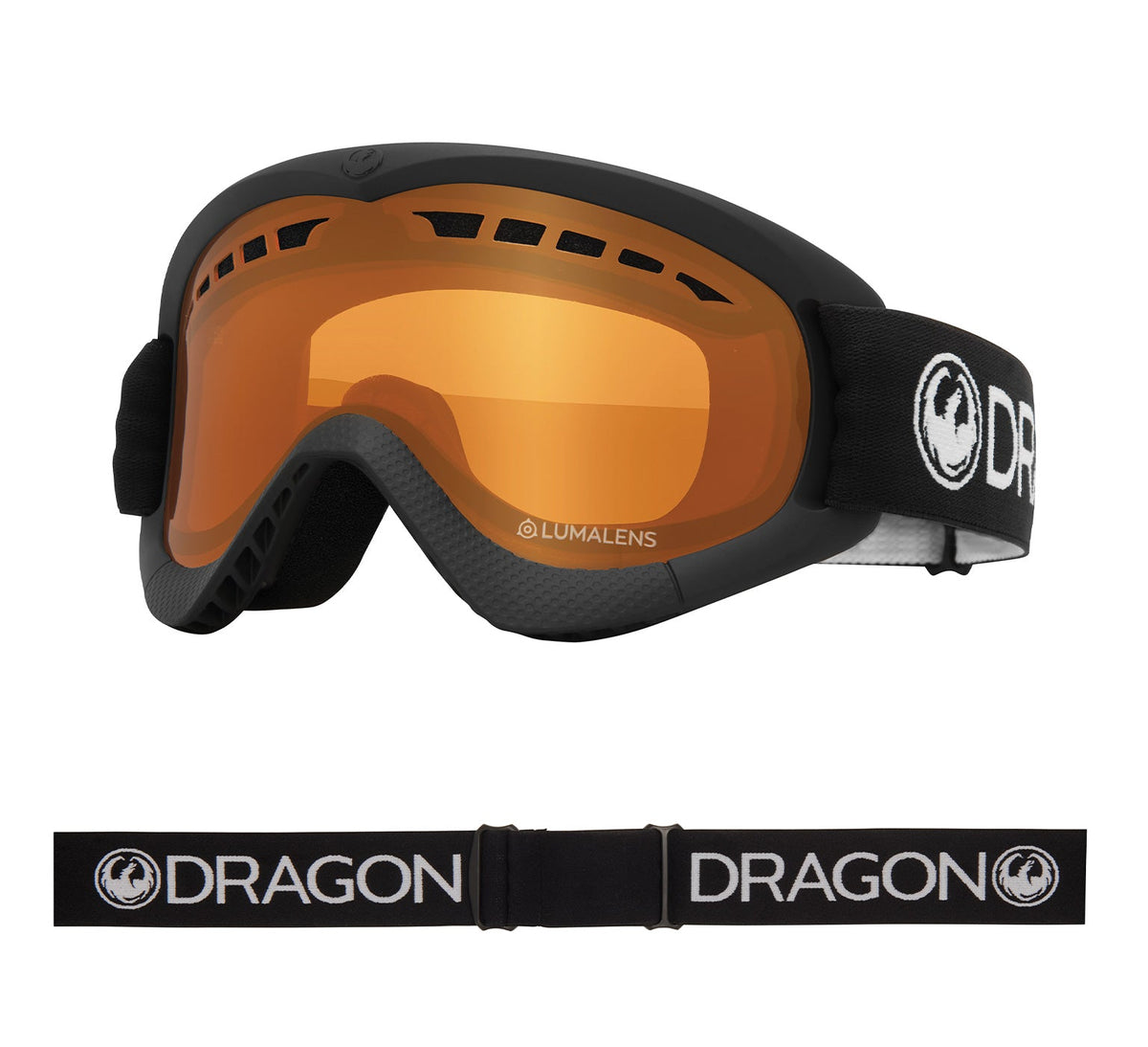 DXS - Black with Lumalens Amber Lens