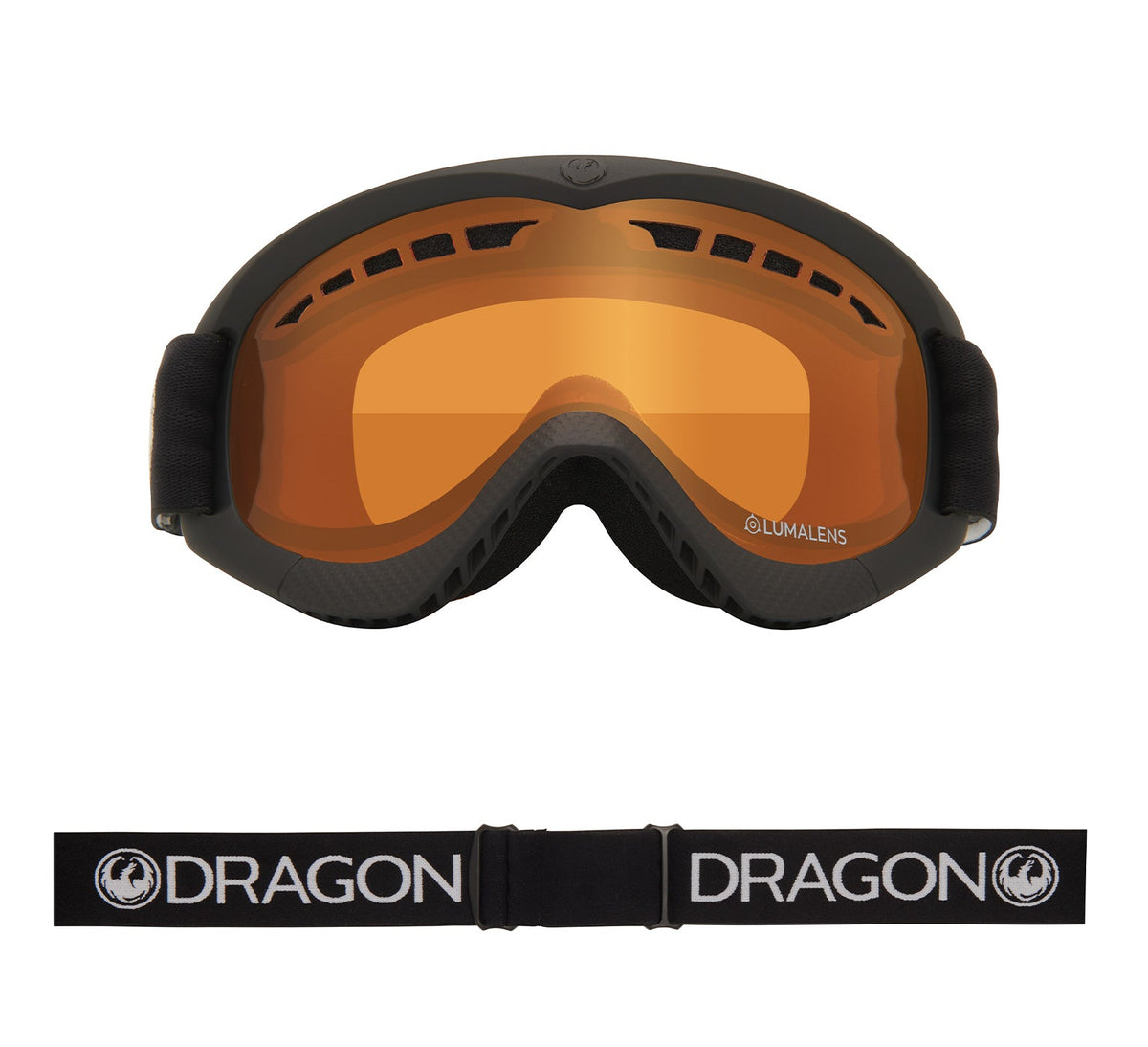 DXS - Black with Lumalens Amber Lens