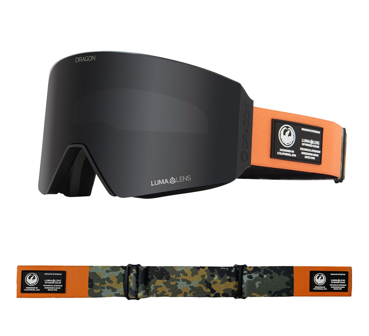 RVX OTG - Bush Camo with Lumalens Dark Smoke &amp; Lumalens Amber Lens