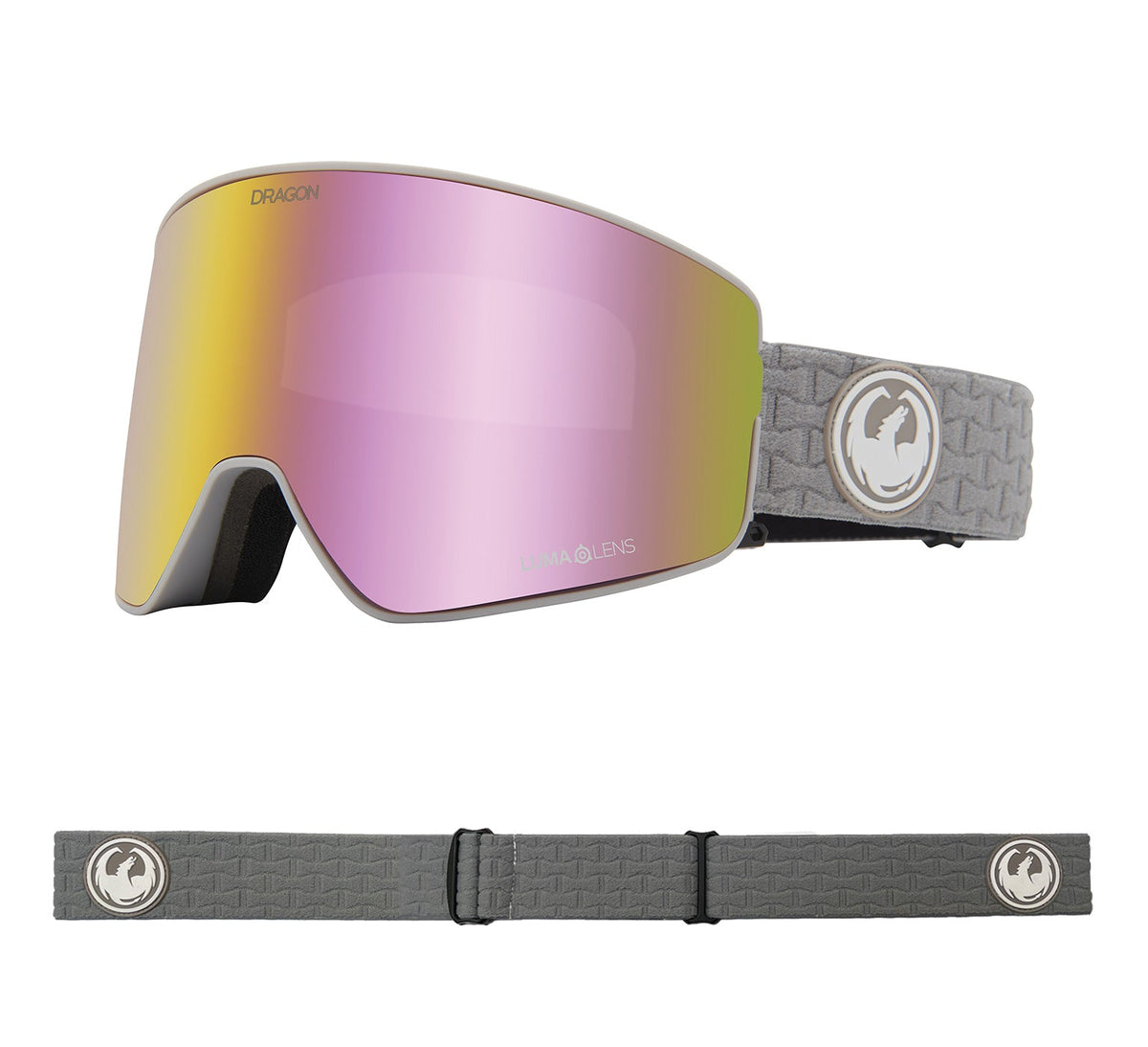 PXV2 - Cool Grey with Lumalens Pink Ionized &amp; Lumalens Dark Smoke Lens