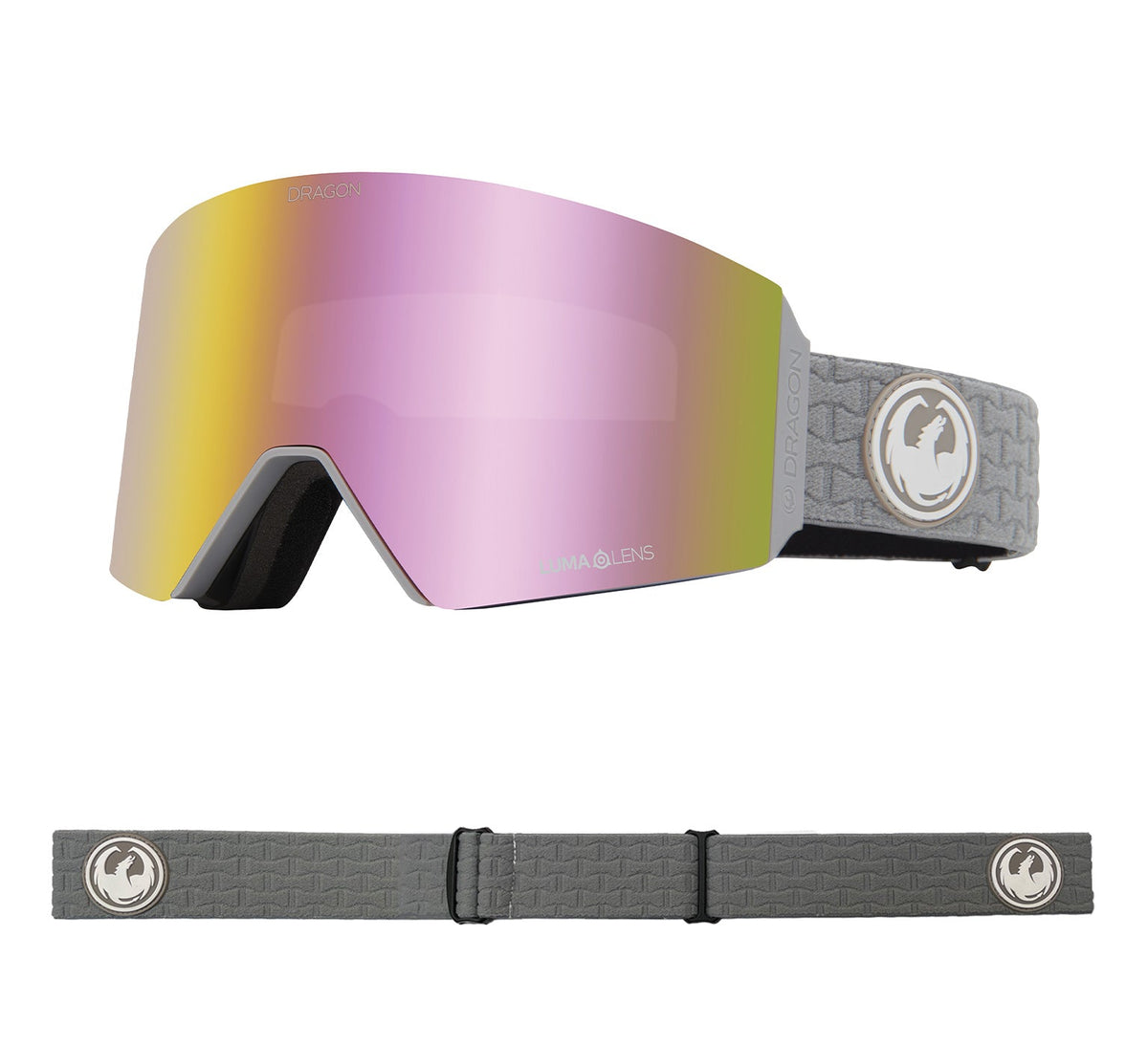 RVX OTG - Cool Grey with Lumalens Pink Ionized &amp; Lumalens Dark Smoke Lens