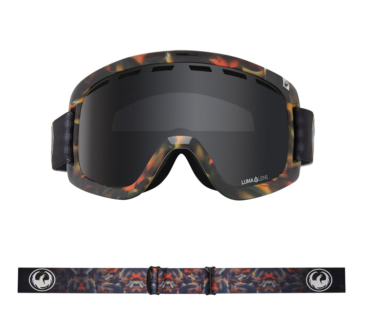 D1 OTG - Fire Leaf with Lumalens Dark Smoke Lens