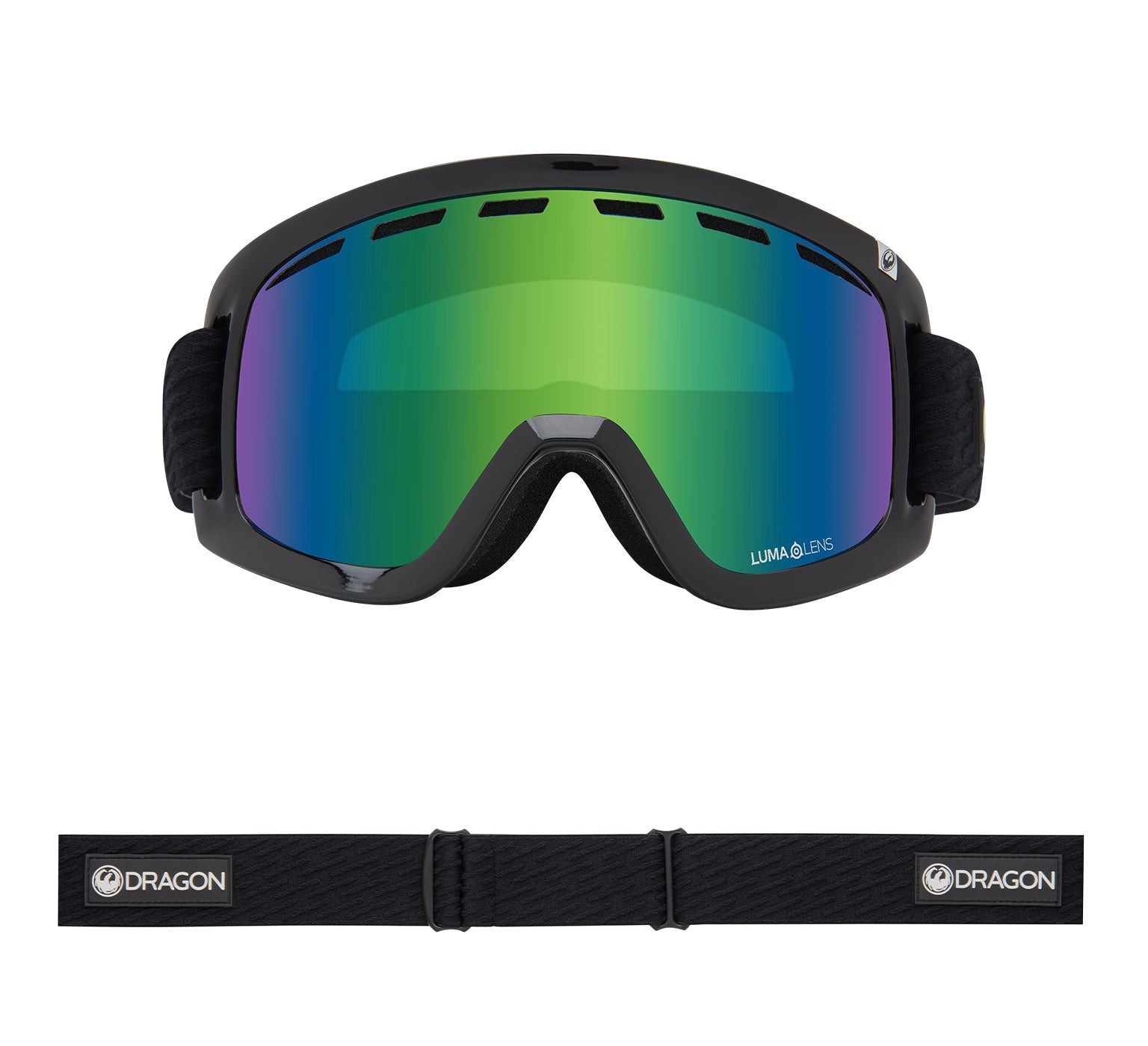 D1 OTG - Icon Green with Lumalens Green Ionized & Lumalens Flash Blue Lens