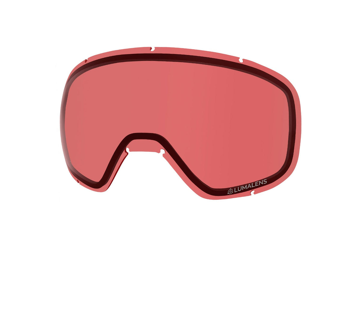 D3 OTG - Black with Lumalens Red Ionized & Lumalens Rose Lens