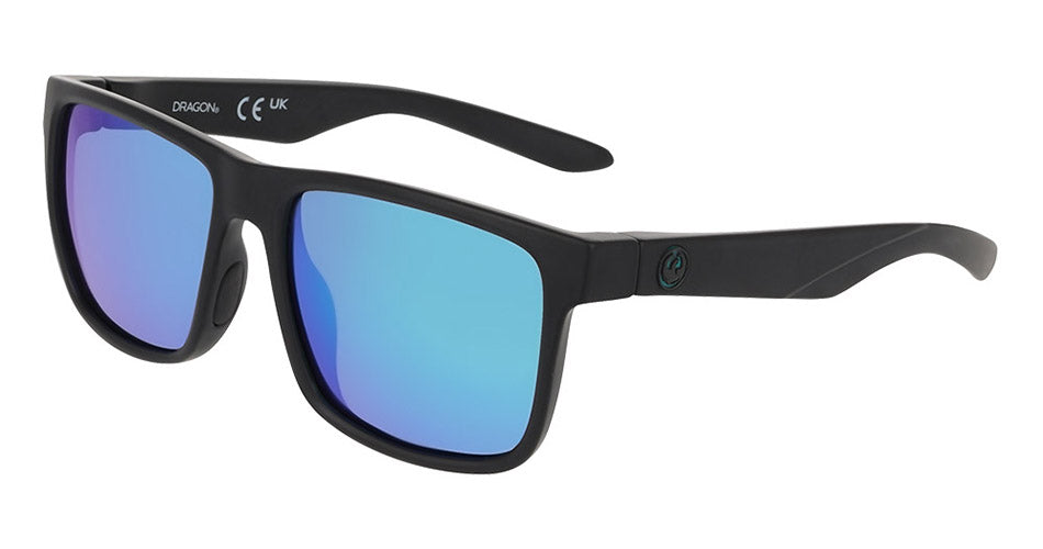MERIDIEN 2.0 - Matte Black H2O with Polarized Lumalens Green Mirror Lens