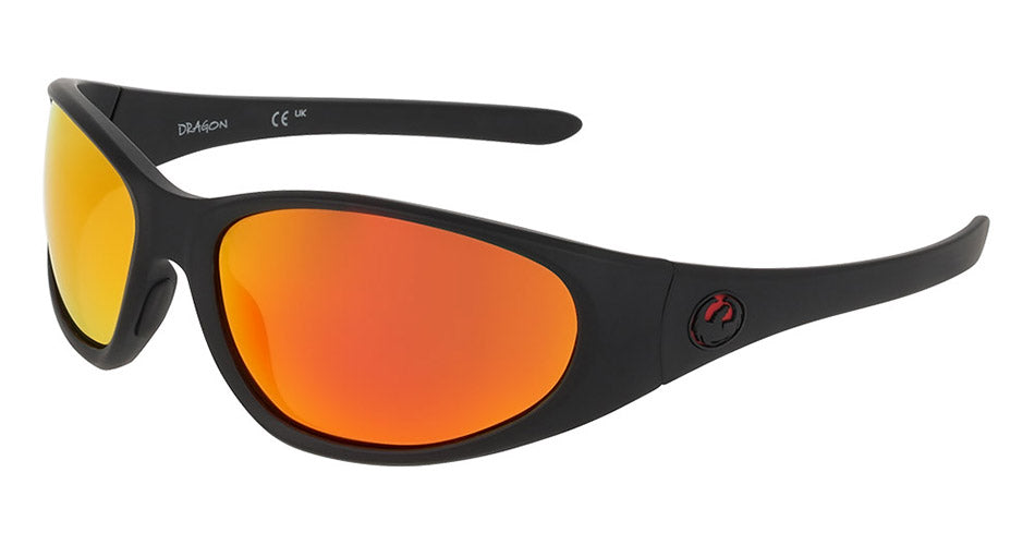 THE BOX 2.0 - Matte Black H2O with Polarized Lumalens Red Mirror Lens