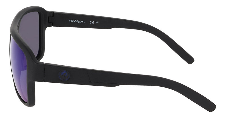 THE JAM 2.0 - Matte Black H2O with Polarized Lumalens Blue Mirror Lens