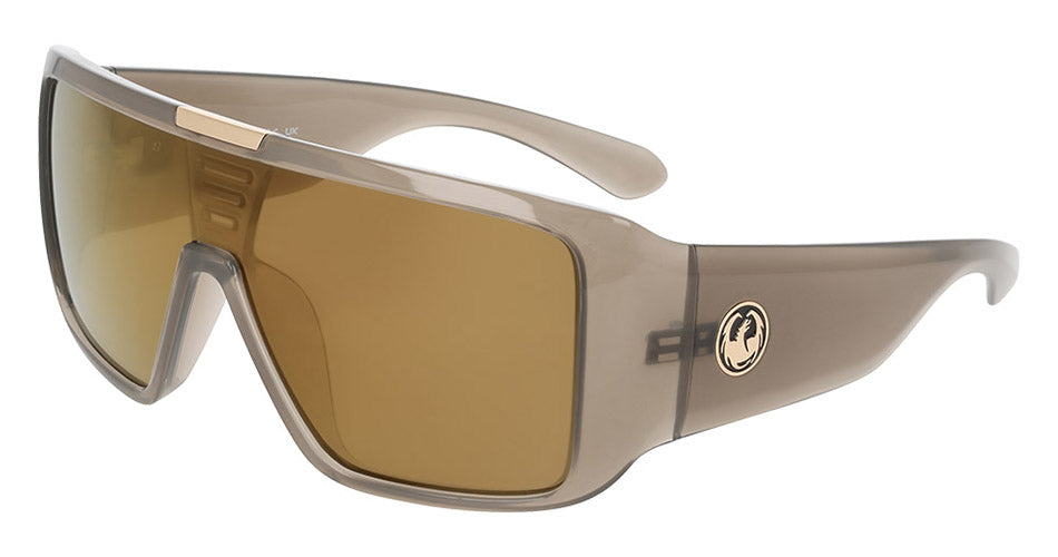 DOMO - Smoke Crystal with Lumalens Light Gold Flash Lens
