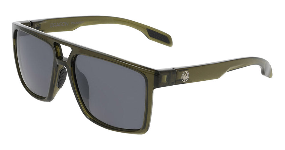 DRS1000 - Olive Green with Silver Flash Lens