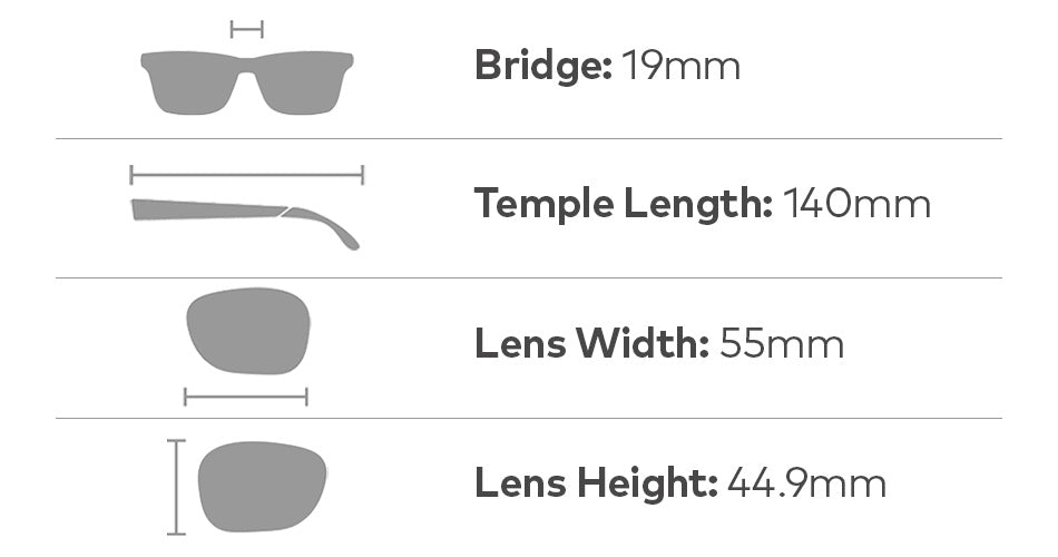 DUNE - Matte Black H2O with Polarized Lumalens Rose Gold Ionized Lens