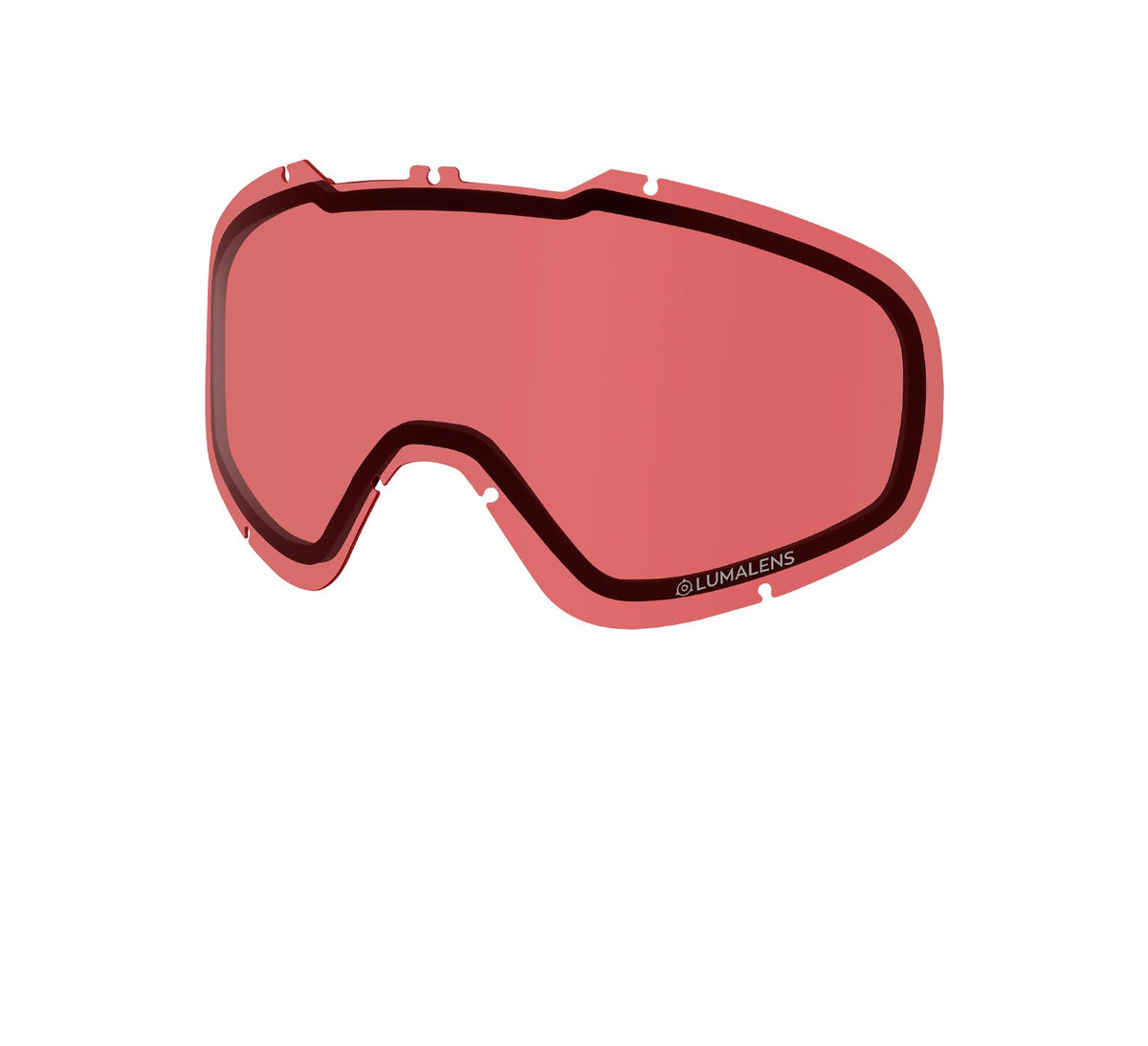 DX2 - Black with Lumalens Red Ionized & Lumalens Rose Lens