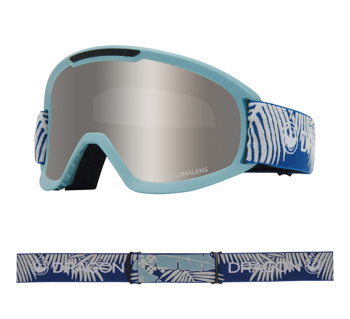 DX2 - Woven Palms with Lumalens Silver Ionized &amp; Lumalens Flash Blue Lens