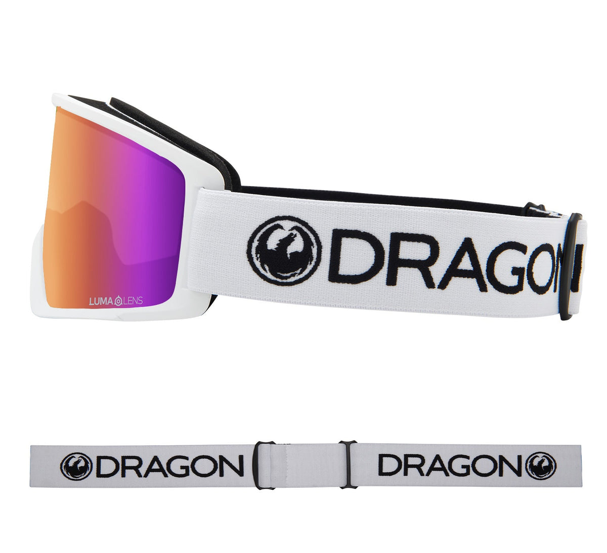 DX3 OTG - White with Lumalens Purple Ionized & Lumalens Amber Lens