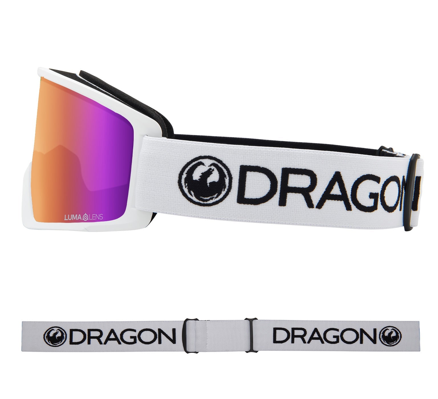 DX3 OTG - White with Lumalens Purple Ionized & Lumalens Amber Lens