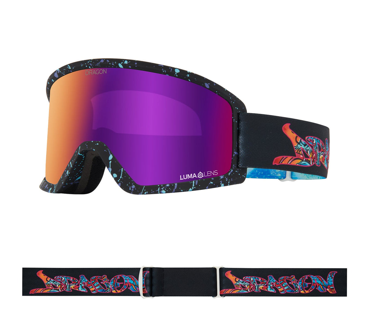 DX3 PLUS OTG - Rattle Can with Lumalens Purple Ionized &amp; Lumalens Violet Lens