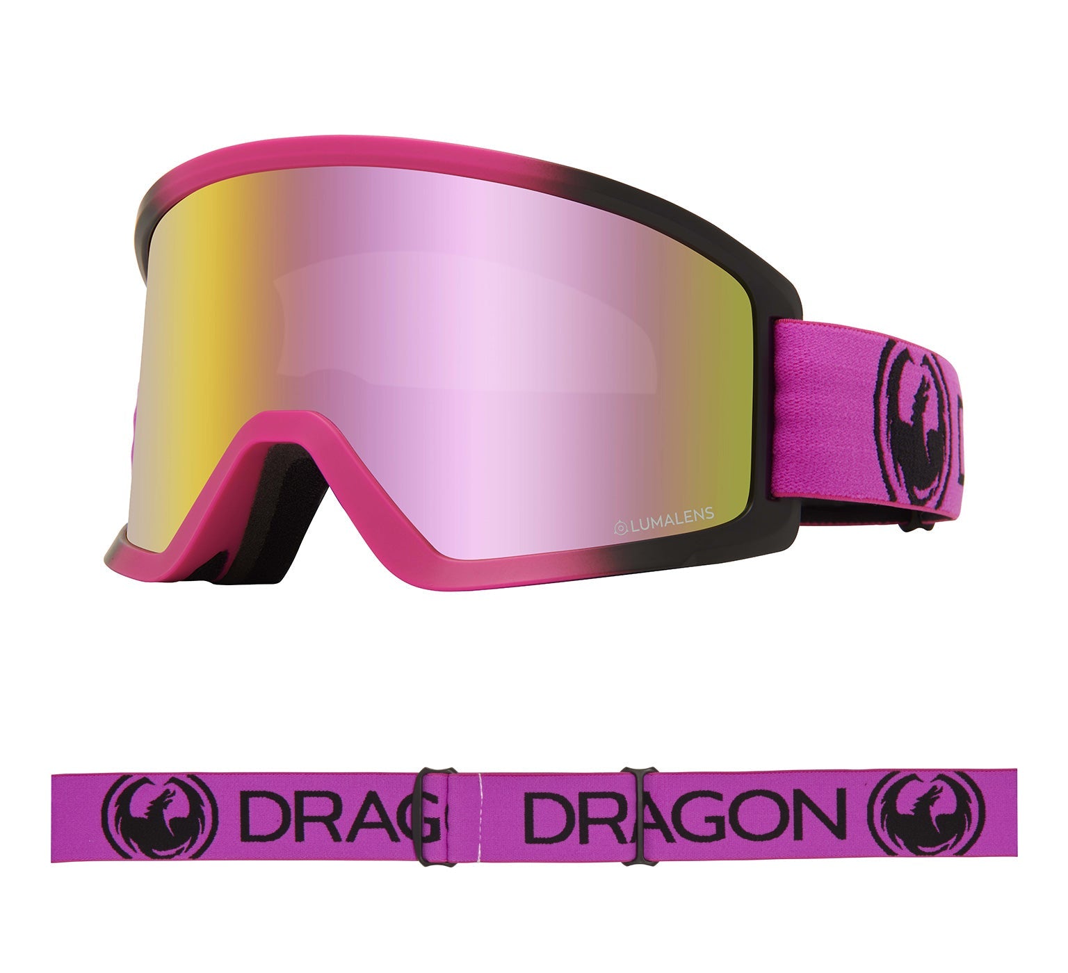 DX3 OTG - Raspberry with Lumalens Pink Ionized Lens