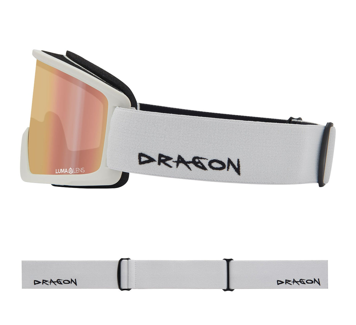 DX3 OTG - Off White with Lumalens Rose Gold Ionized Lens