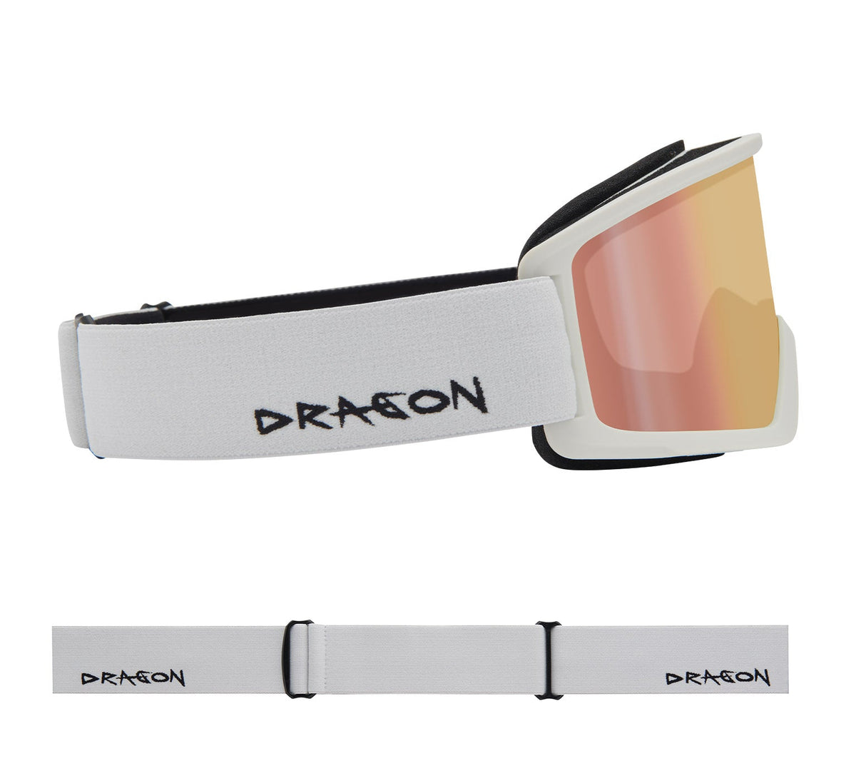 DX3 OTG - Off White with Lumalens Rose Gold Ionized Lens