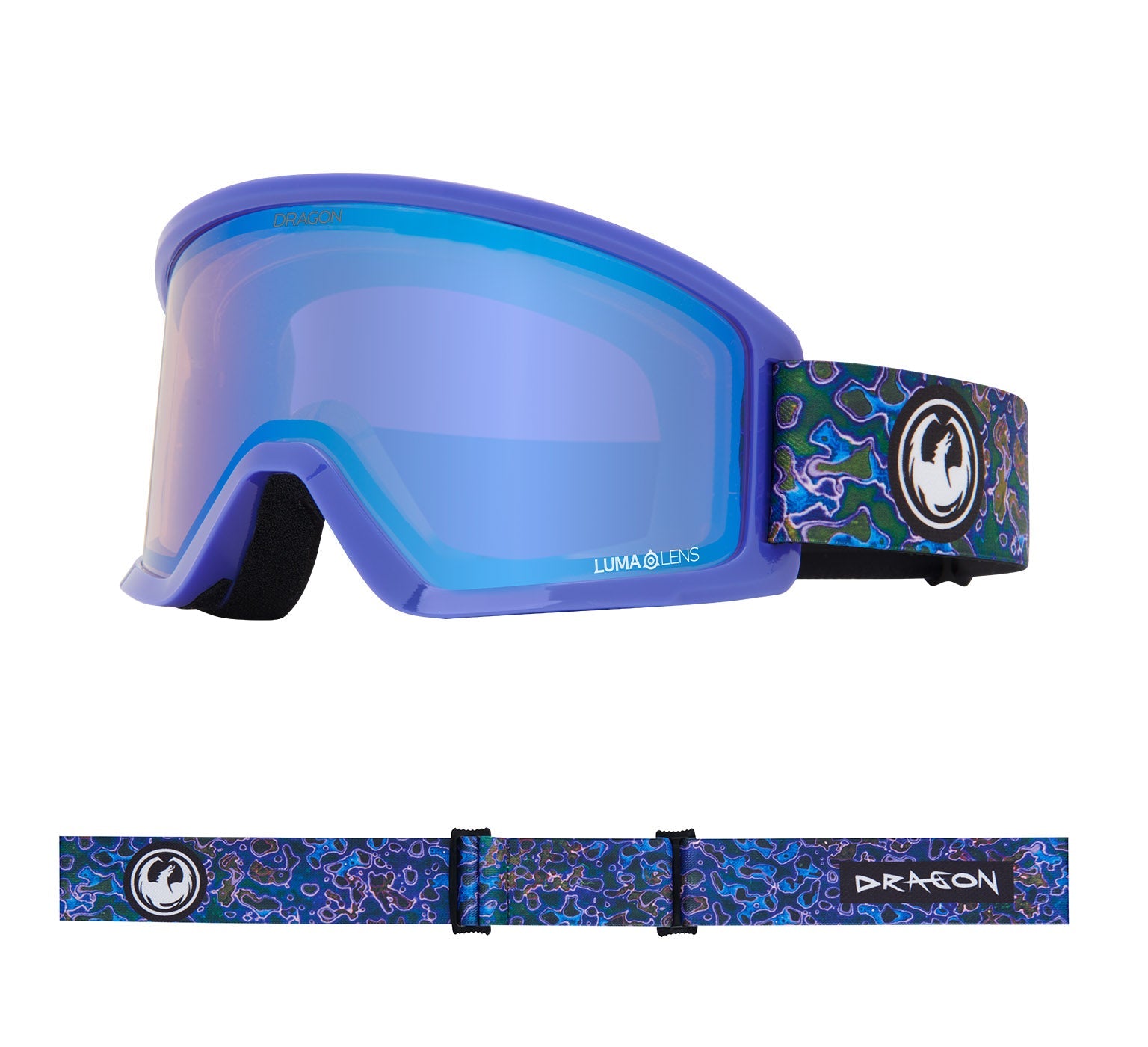DX3 OTG - Urushi with Lumalens Flash Blue Lens
