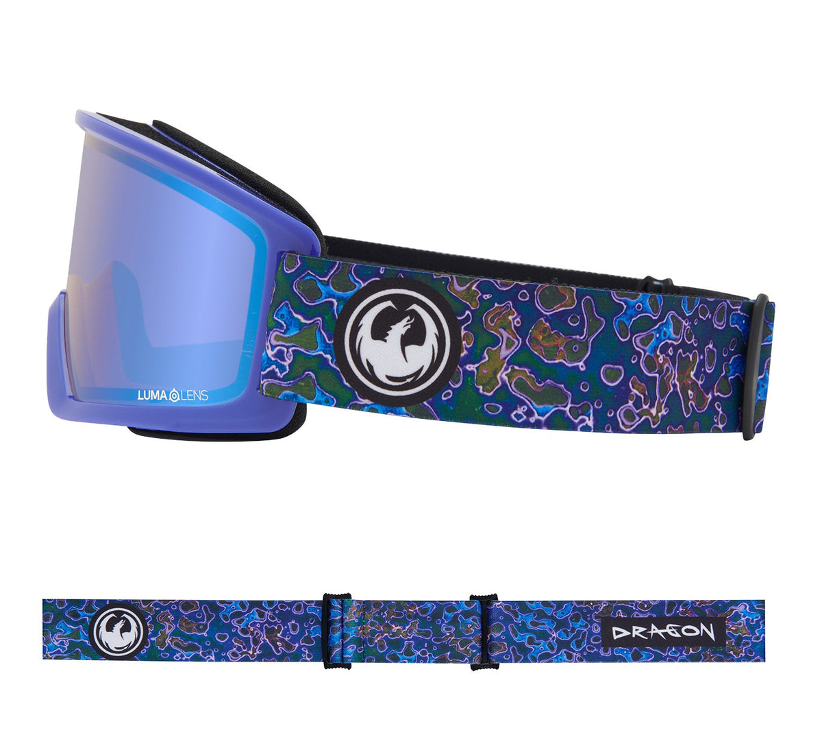 DX3 OTG - Urushi with Lumalens Flash Blue Lens