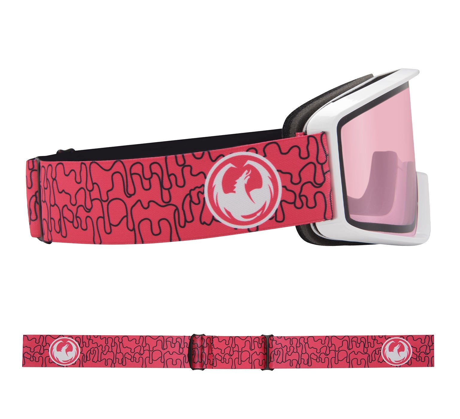 DXT OTG - Drippy with Lumalens Light Rose Lens
