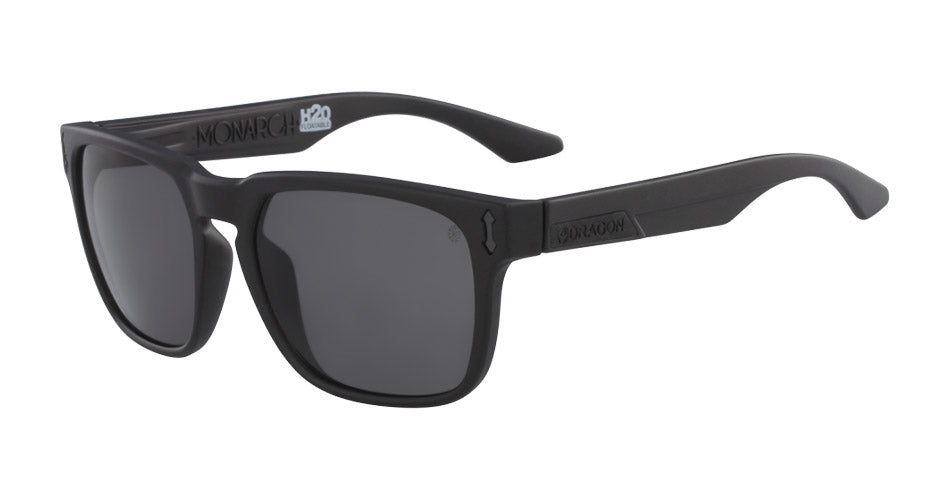 MONARCH - Matte Black H2O with Polarized Lumalens Smoke Lens