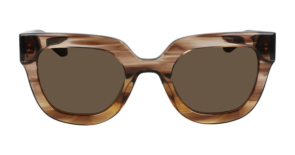 PURSER - Grey Caramel Gradient with Lumalens Brown Lens