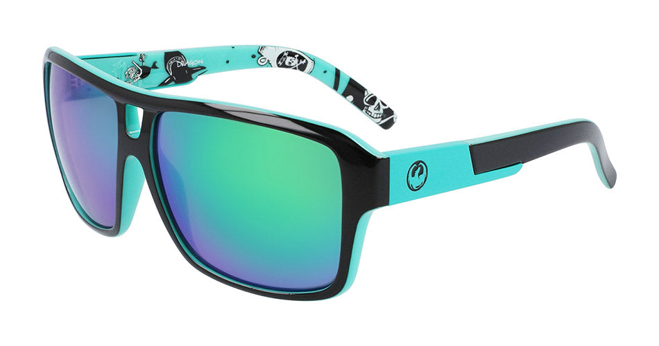 THE JAM - Owen Wright Signature Jet Teal with Lumalens Green Ionized Lens - OLD ITALY SKU