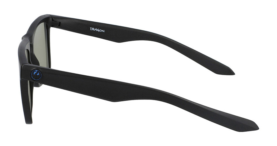 DRAC - Matte Black H2O with Polarized Lumalens Blue Ionized Lens