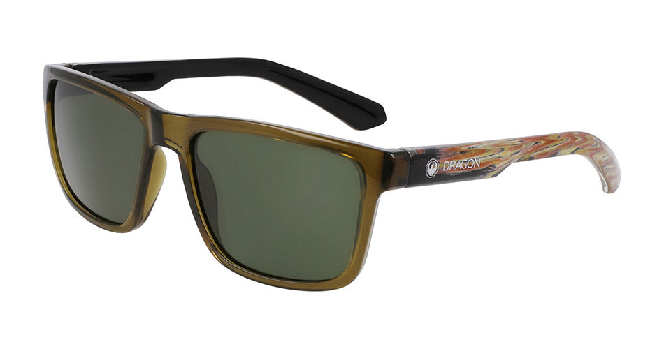 REED - Shiny Olive/Rob Machado with Lumalens G15 Green Lens