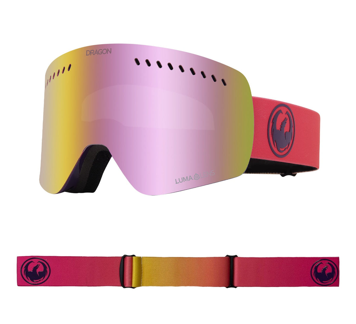 NFXs - Fade Pink with Lumalens Pink Ionized &amp; Lumalens Rose Lens