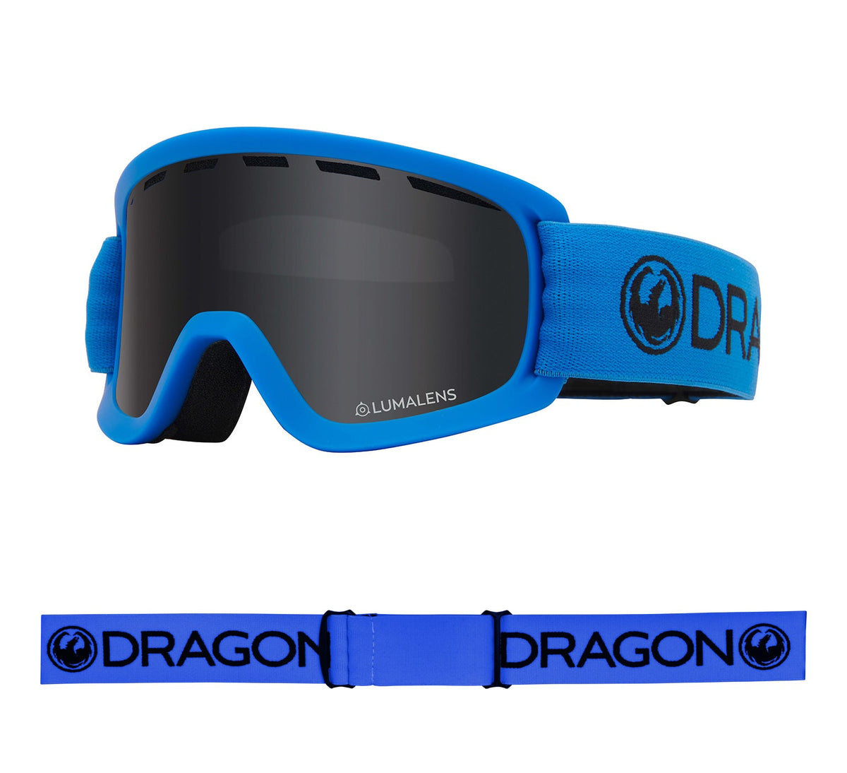 Lil D - Soft Blue with Lumalens Dark Smoke Lens