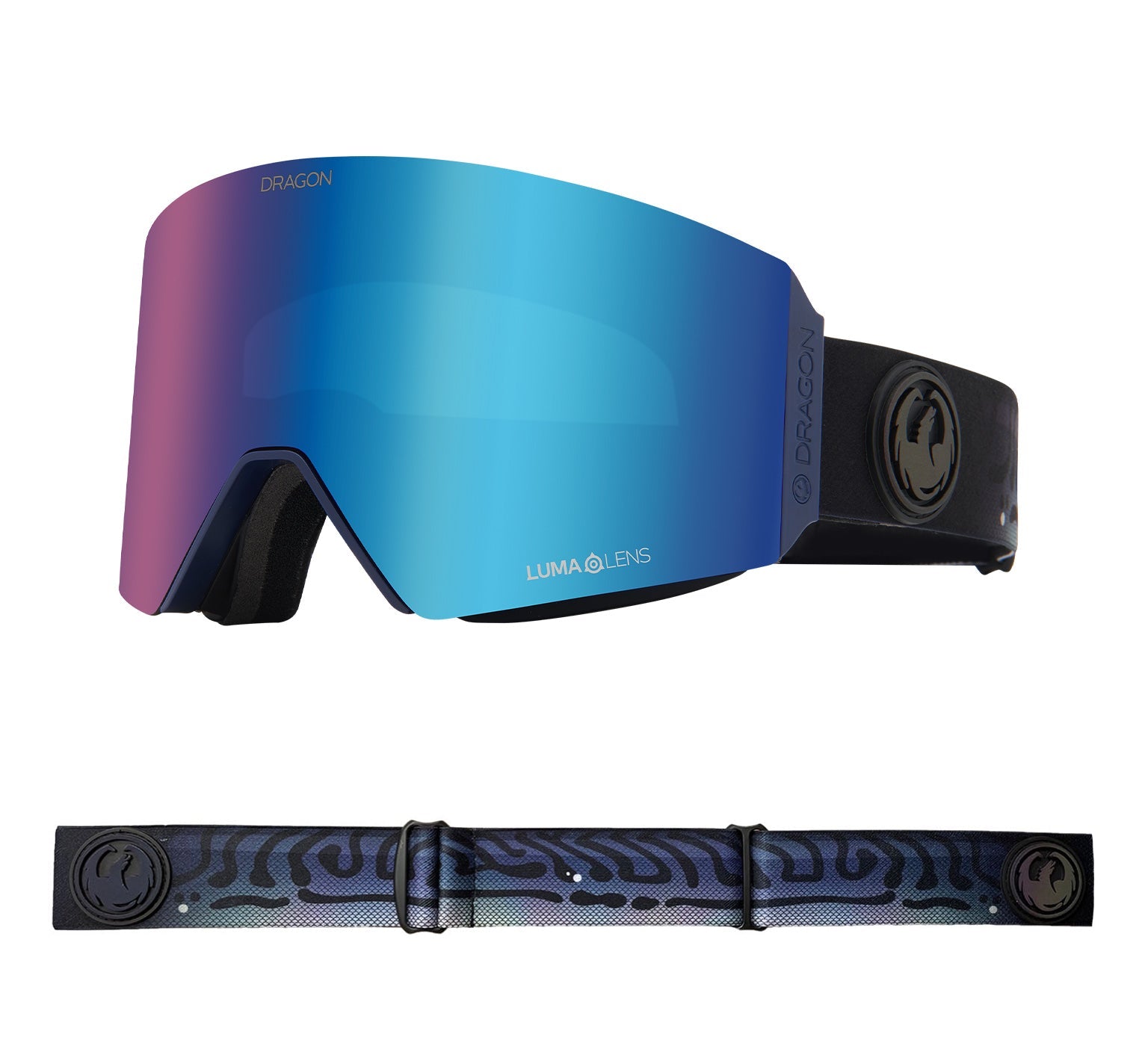 RVX OTG - Mackeral with Lumalens Blue Ionized & Lumalens Amber Lens