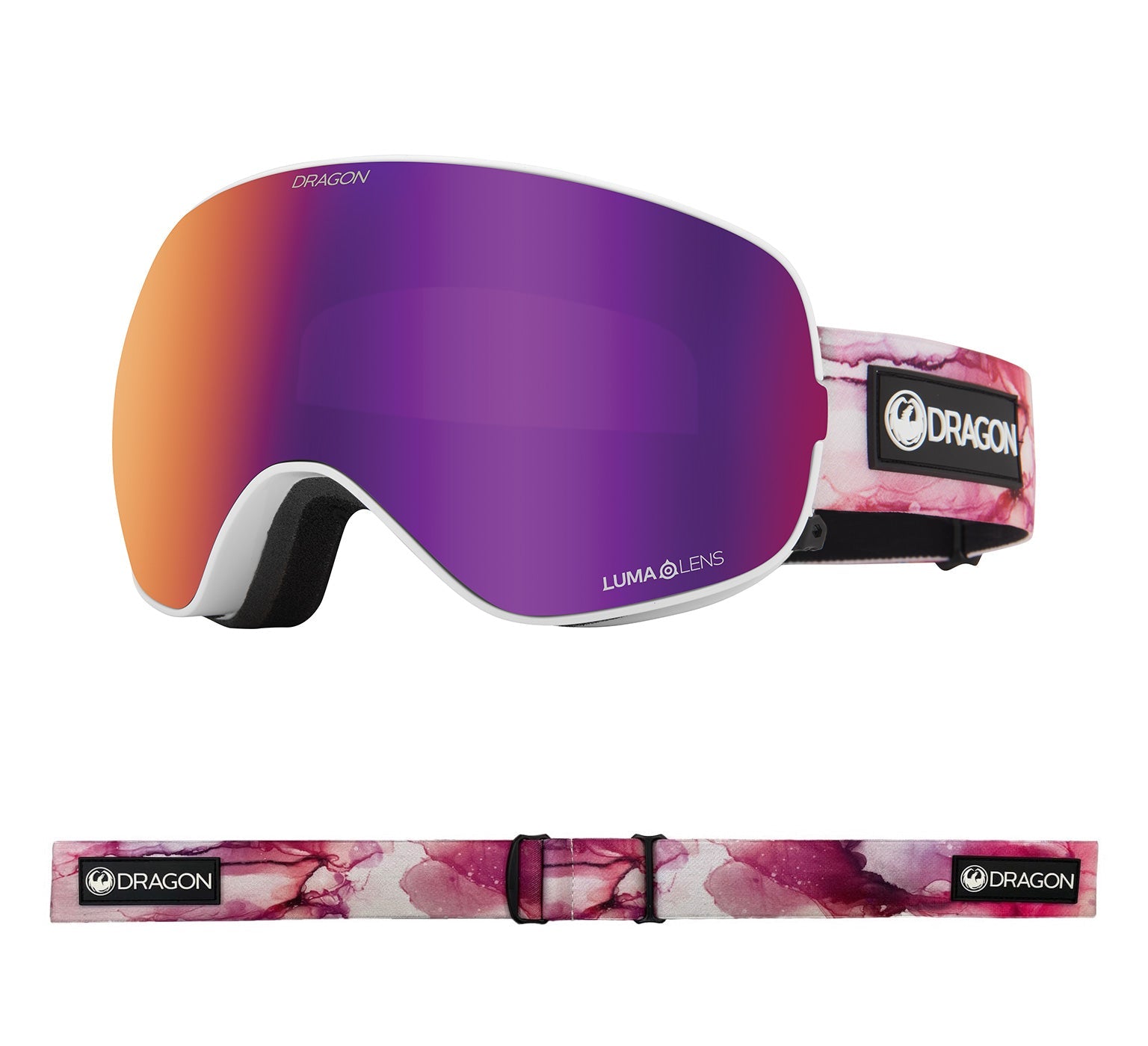 X2S - Merlot with Lumalens Purple Ionized & Lumalens Light Rose Lens