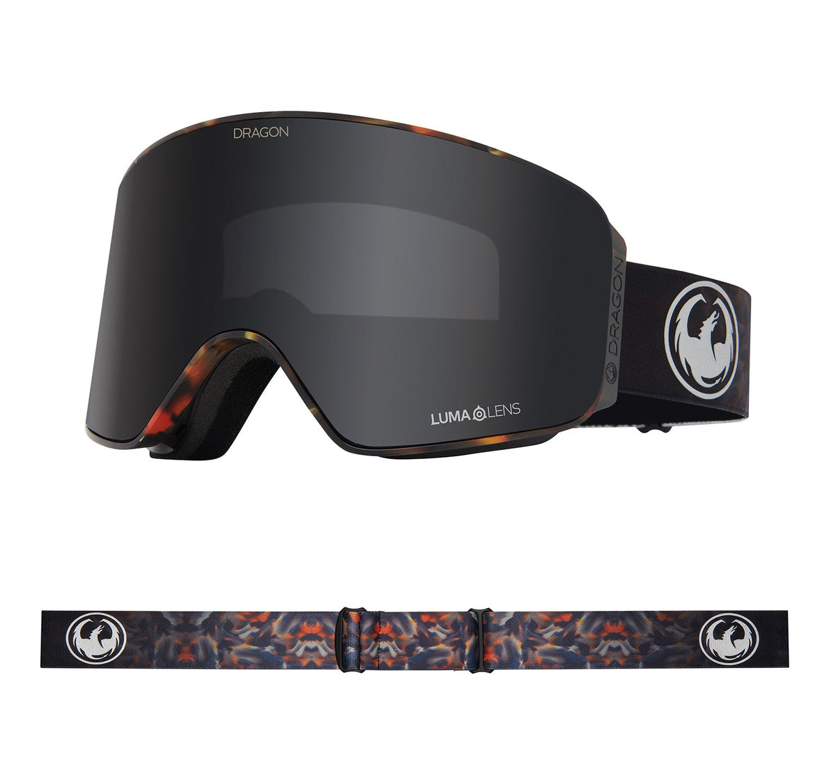 NFX MAG OTG - Fire Leaf with Lumalens Dark Smoke &amp; Lumalens Amber Lens