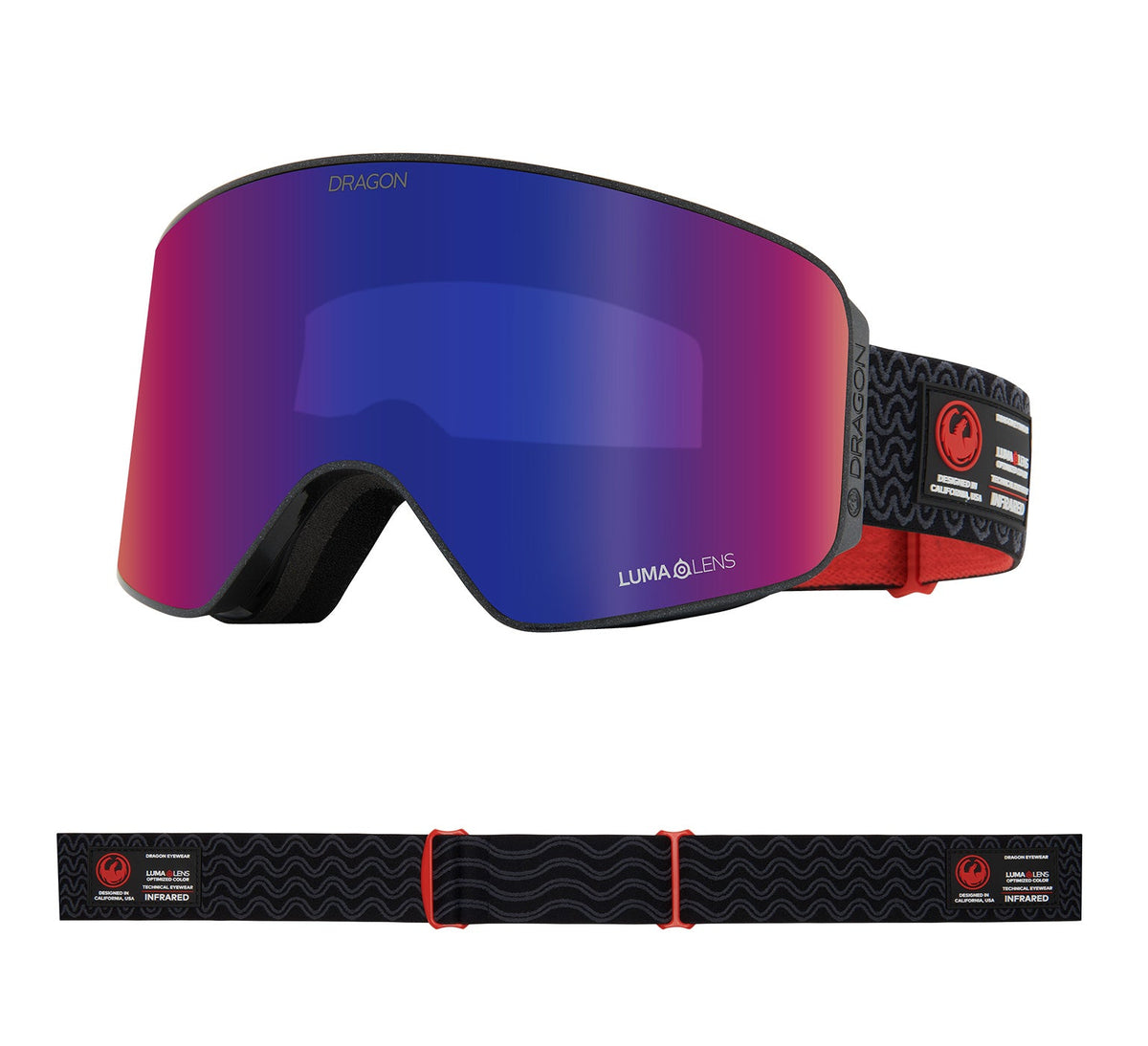 NFX MAG OTG - Obsidian with Lumalens Solace IR &amp; Lumalens Violet Lens