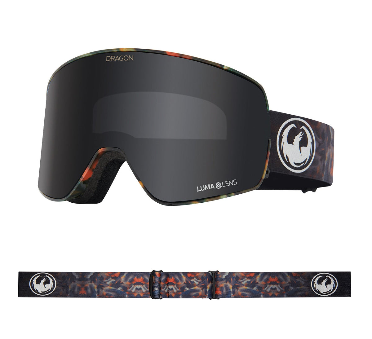 NFX2 - Fire Leaf with Lumalens Dark Smoke &amp; Lumalens Amber Lens