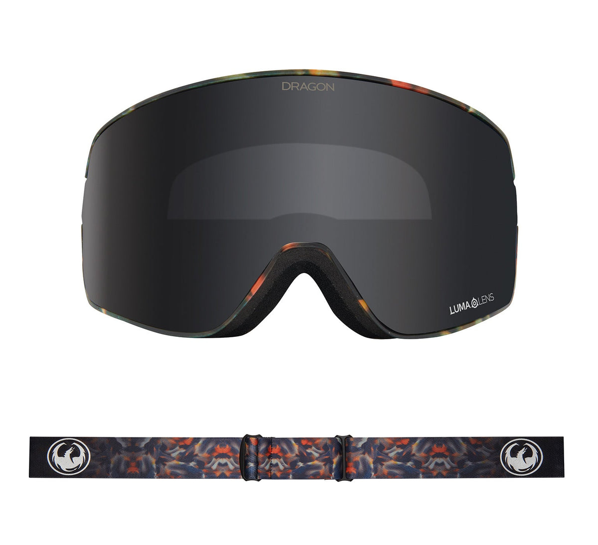 NFX2 - Fire Leaf with Lumalens Dark Smoke & Lumalens Amber Lens