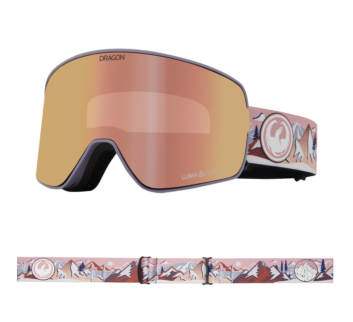 NFX2 - Kimmy Fasani Signature 2023 with Lumalens Rose Gold Ionized &amp; Lumalens Light Rose Lens