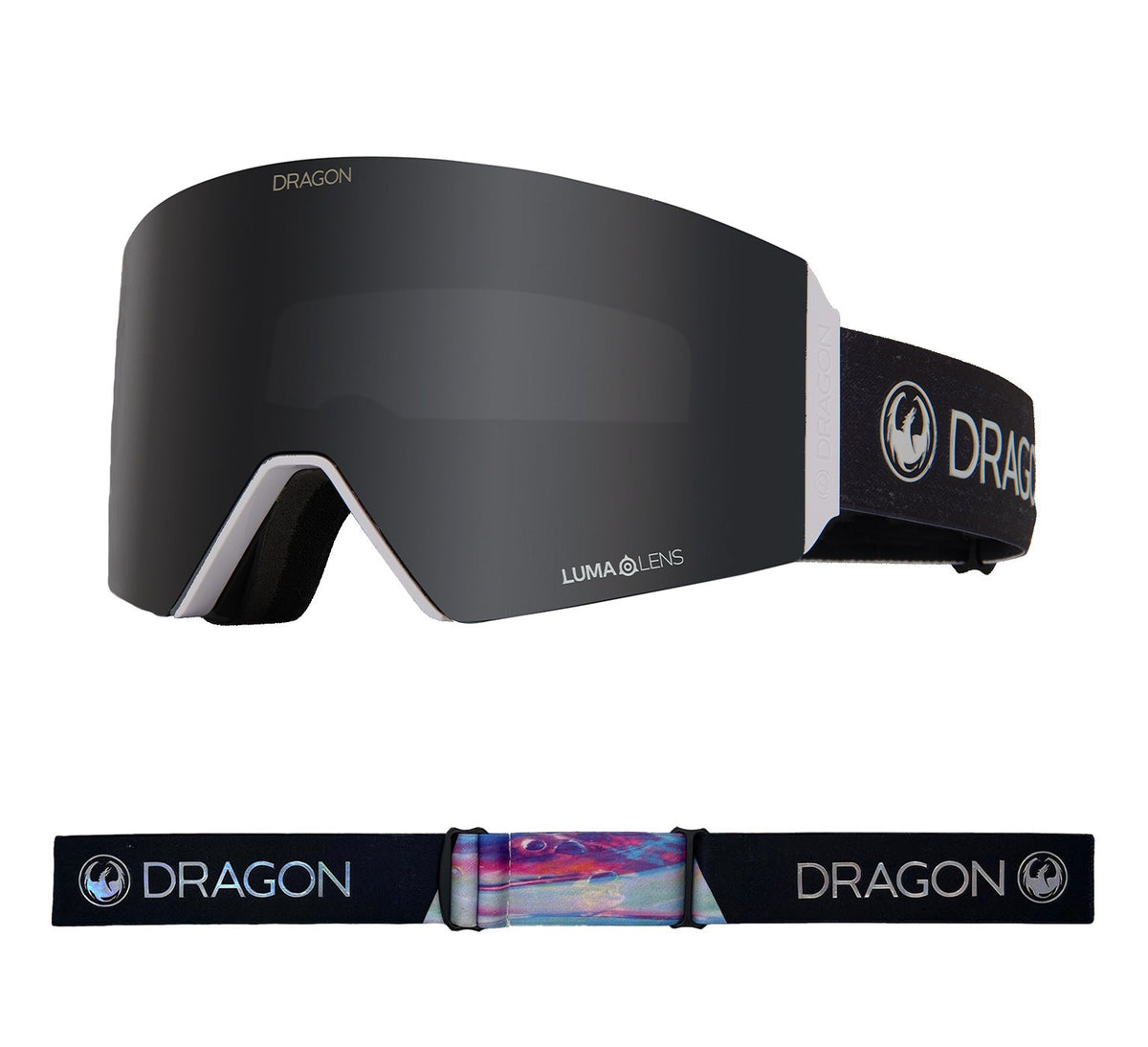 RVX OTG - Pearl with Lumalens Dark Smoke &amp; Lumalens Violet Lens
